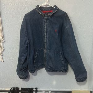 VTG* Ralph Lauren denim coat sz XL